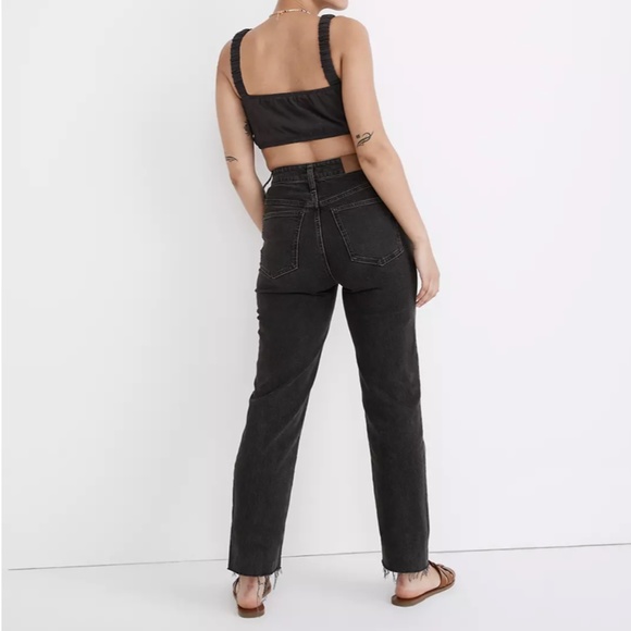 NWOT Madewell The Curvy Perfect Vintage Straight Jean Size 26 - Picture 3 of 5